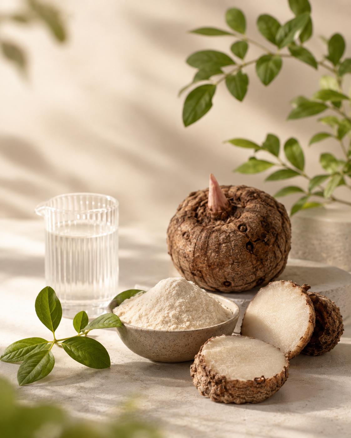 
                        Glucomannan
                      